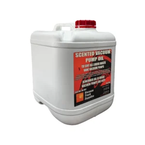 Scented vacuum pump oil