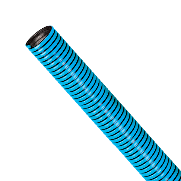 Optima Blue/Black Suction Hose per Metre