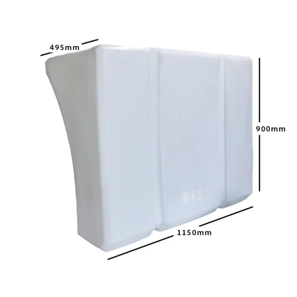 VTS 300L Poly Watertank 1875mm - Image 2